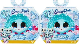 Scruff a Luvs Snow Pals Unboxing Toy Review Color Change Penguin, Walrus and Polar Bear