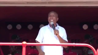 ‘Confront whiteness’ - Malema speaks after his case is postponed