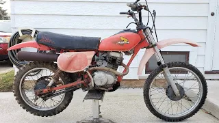 Barn Find Honda XR100 Dirt Bike. Can It Be Saved?