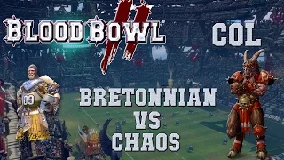 Blood Bowl 2 - Bretonnian (the Sage) vs Chaos - COL G 10