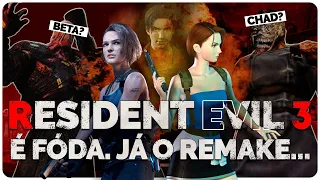 Minha jornada jogando pela primeira vez Resident Evil 3 Remake e RE3 clássico, depois de 17 anos!