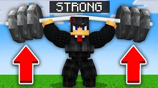 How I got TOO STRONG in Minecraft…