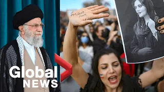 Mahsa Amini death: Iran’s Khamenei accuses West of provoking unrest as police crackdown on protests