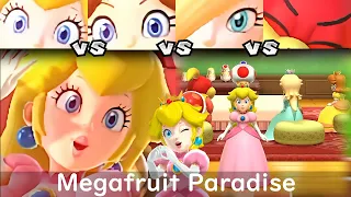 Super Mario Party Peach vs Daisy vs Rosalina vs Pom Pom #103 Megafruit Paradise