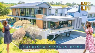 Inside R11,999,000 LUXURIOUS  MODERN  HOME in Waterfall Country Village Estate | Luxury Home Tour