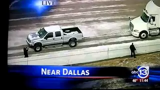 Ford F250 towing a Tractor Trailer.