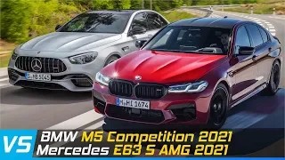 BMW M5 Competition 2021 Vs Mercedes E63 S AMG 2021 | Design & Performance Comparison