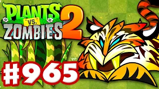 TIGER GRASS! New Plant! - Plants vs. Zombies 2 - Gameplay Walkthrough Part 965