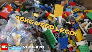 I bought 35kg of used Lego! / Bricklink & BrickOwl VLOG #70