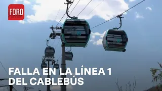 CDMX: Suspenden servicio de Línea 1 del Cablebús - Noticias MX