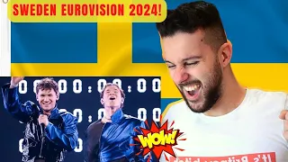 REACTING TO SWEDEN'S EUROVISION SONG / UNFORGETTABLE BY MARCUS & MARTINUS