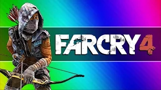 Far Cry 4 Funny Moments #3 - Gyrocopter Grappling, Headless Glitch, Repair Tool Fun!