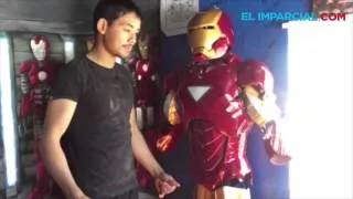 "Iron Man" Sonorense podría llegar a ser mecatrónico