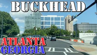 Atlanta 4K Neighborhood Drive - Buckhead