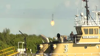 SpaceX rocket booster landing creates sonic boom on Florida's Space Coast