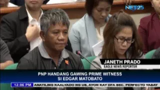 PNP ready to make Edgar Matobato prime witness