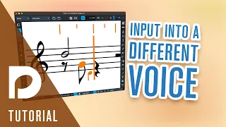 Input into a Different Voice | Note Input