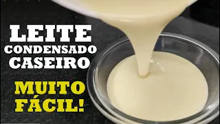 Como fazer leite condensado caseiro com apenas 2 ingredientes | Quero a Receita