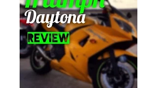 Triumph Daytona 600 review
