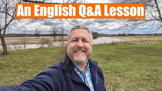 A Live English Lesson (Maybe Outside?)