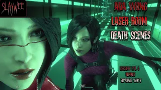 RE4R Ada Wong Laser Room Death Scene Part -1 #adawong #re4remake #separateways