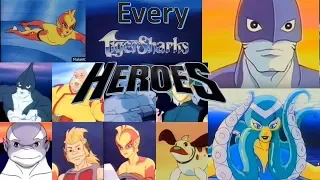 Every Tigersharks Heroes Comparison List