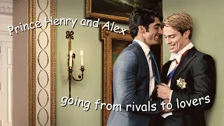 Prince Henry and Alex going from rivals to lovers in 12 minutes (Red, White and Royal Blue)