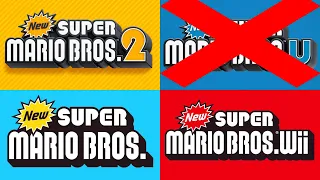 New Super Mario Bros. Series Athletic Theme but every bah changes the game