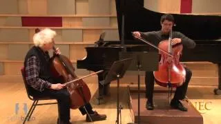 Laurence Lesser Master Class: Kodaly Solo Sonata, Mvt. 1