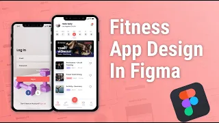 Fitness App Design In Figma ||  Figma Tutorial || Design & Prototyping