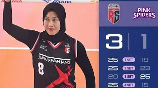 🔴re LIVE|| RED SPARK VS PINK SPIDER#megawati #megawatihangestri #volleyball #voli