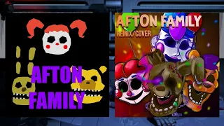 Afton Family MASHUP (Original & Apangrypiggy remix) - FNaF song