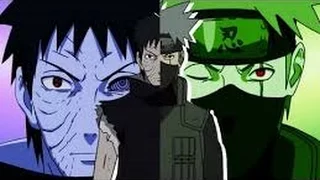 AMV Kakashi vs Obito Feat My demons