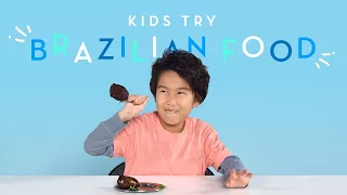 Kids Try Brazilian Food | Kids Try | HiHo Kids