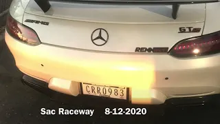 Mercedes Amg GTS does 1/4 mile