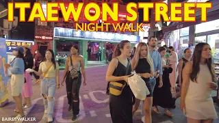 [4K] Seoul Night Walk - Friday night walk in Itaewon street🔥/ Club Street🔥 / Night Life🔥- Korea