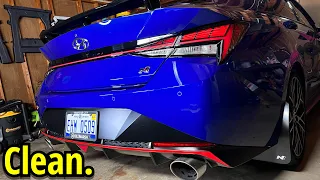 Debadging the Elantra N + Drag Racing Update