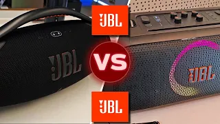JBL Boombox 3 vs JBL Partybox On the Go Essential Sound & BASS Comparison #viral