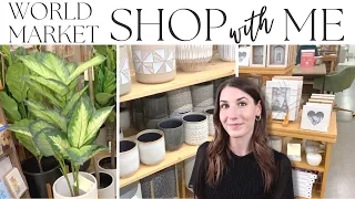 WORLD MARKET SHOP WITH ME | World Market Home Decor | Spring 2022