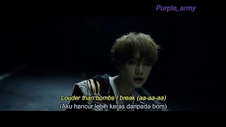 BTS - Louder Than Bombs MV [INDO SUB] Lirik Terjemahan Indonesia