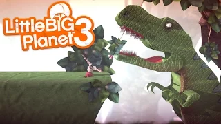 LittleBIGPlanet 3 - The Dinosaur Island (Attack of the T-Rex) - PS4