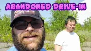 Exploring An Abandoned Drive-In Movie Theater In Flint Michigan!