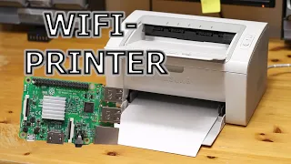 WiFi-Enabled Printer Using Raspberry Pi 3 and USB-printer