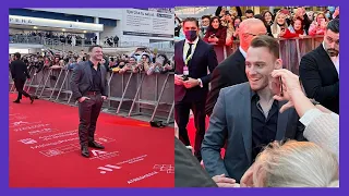 KEREM BURSIN EN LA ALFOMBRA ROJA FESTIVAL MALAGA 18/ 3 /2022