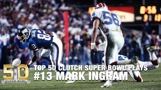 #13: Mark Ingram Breaks 5 Tackles on Crucial 3rd Down in Super Bowl XXV | Top 50 Clutch SB Plays