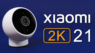 Камера Xiaomi Mi Home Security Camera 2K с магнитным креплением для умного дома