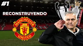 RECONSTRUYO al MANCHESTER UNITED con MOURINHO en FC 24 !!!