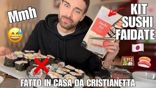 PROVO A FARE IL SUSHI PER LA PRIMA VOLTA! 🍣🧑🏻‍🍳| FATTO IN CASA DA CRISTIANETTA (143/366)