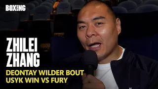 Zhilei Zhang Promises Devastating KO Win vs Wilder & Fury-Usyk