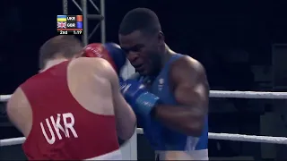 Oleksandr Khyzhniak (UKR) vs. Joshua Buatsi (GBR) European Olympic Qualifiers 2016 SF's (81kg)